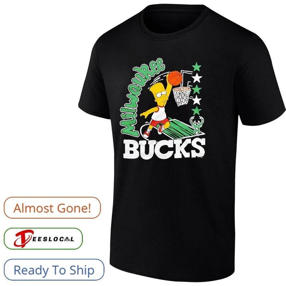 Bart X Milwaukee Buck Basketball Shirt Unisex Fan Gift S 5Xl